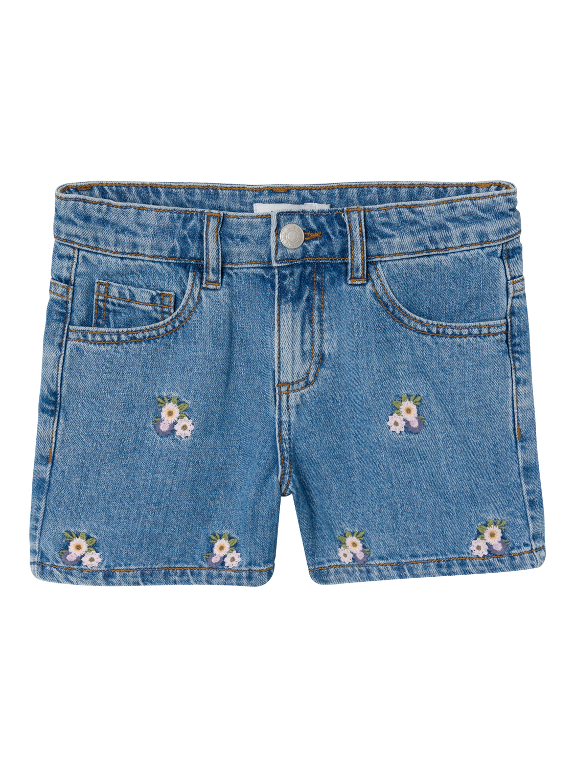 NKFBELLA Shorts - Medium Blue Denim