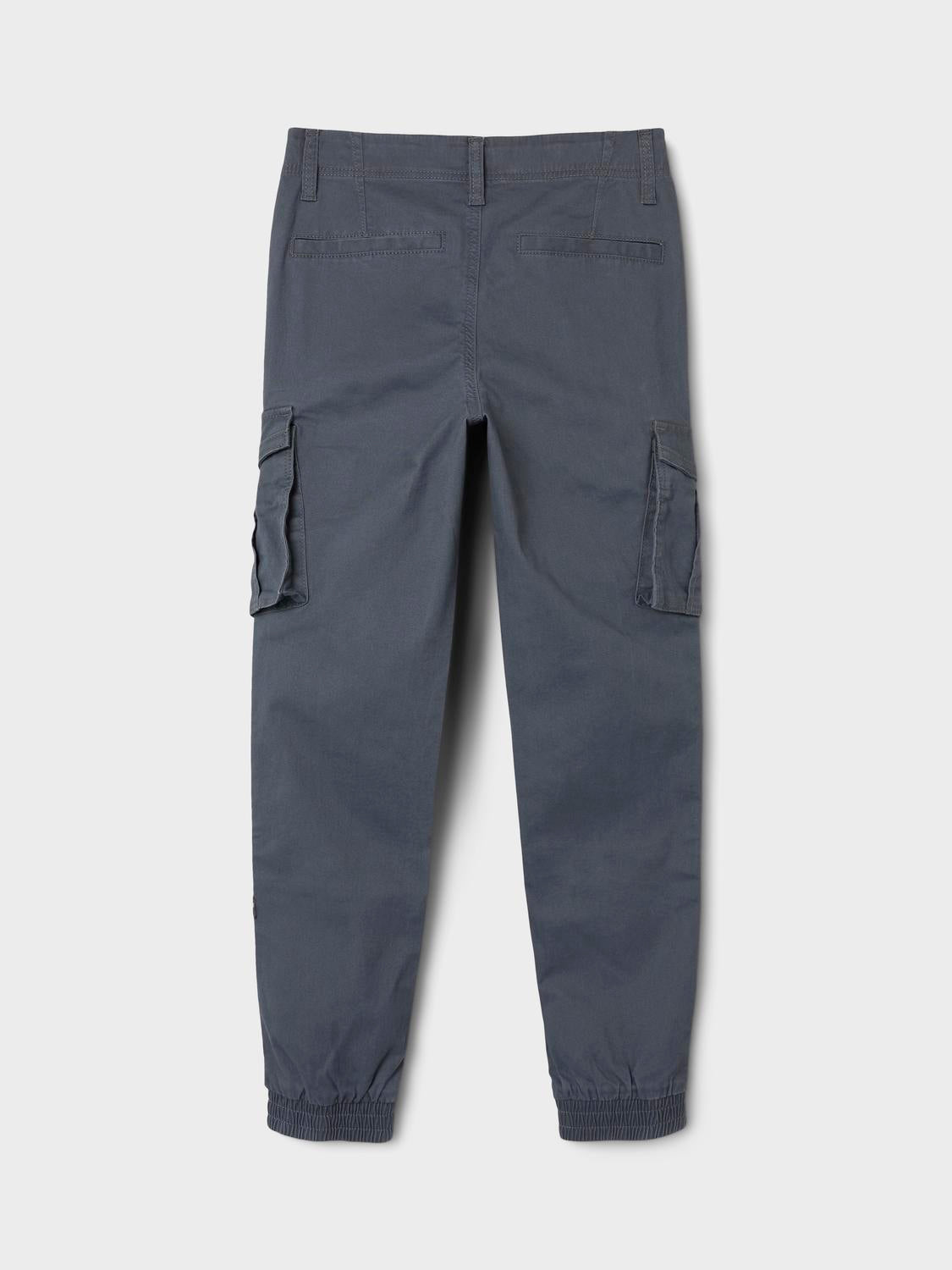 NKMRYAN Trousers - Lava Smoke