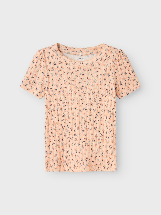 NMFJAIDA T-Shirts & Tops - Peach Parfait
