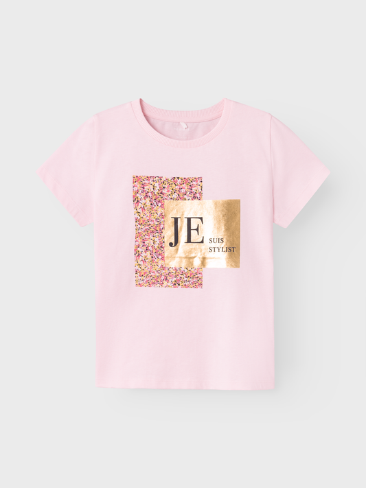 NKFDISMILLA T-Shirts & Tops - Parfait Pink