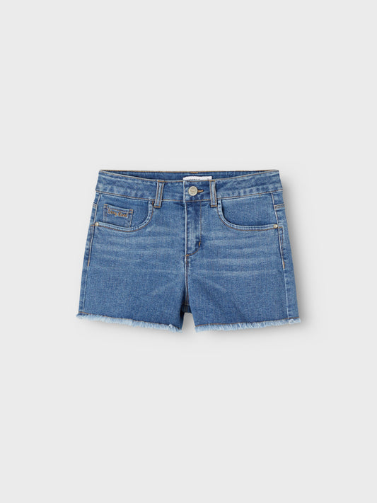 NKFRANDI Shorts - Medium Blue Denim