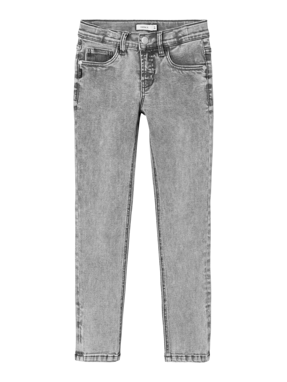 NKMSILAS Jeans - Light Grey Denim