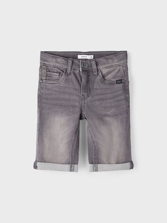 NKMTHEO Shorts - Dark Grey Denim