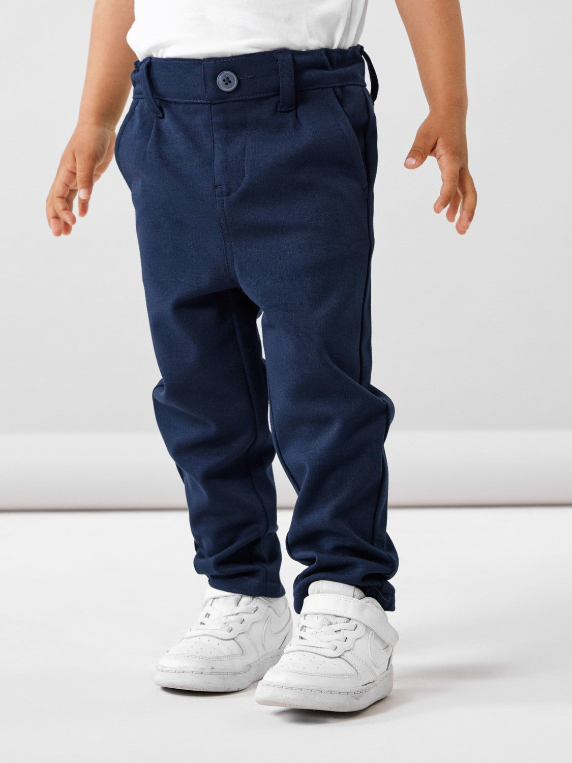 NMMSILAS Trousers - Dark Sapphire