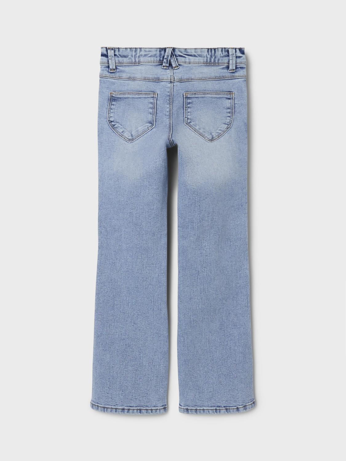 NKFPOLLY Jeans - Light Blue Denim