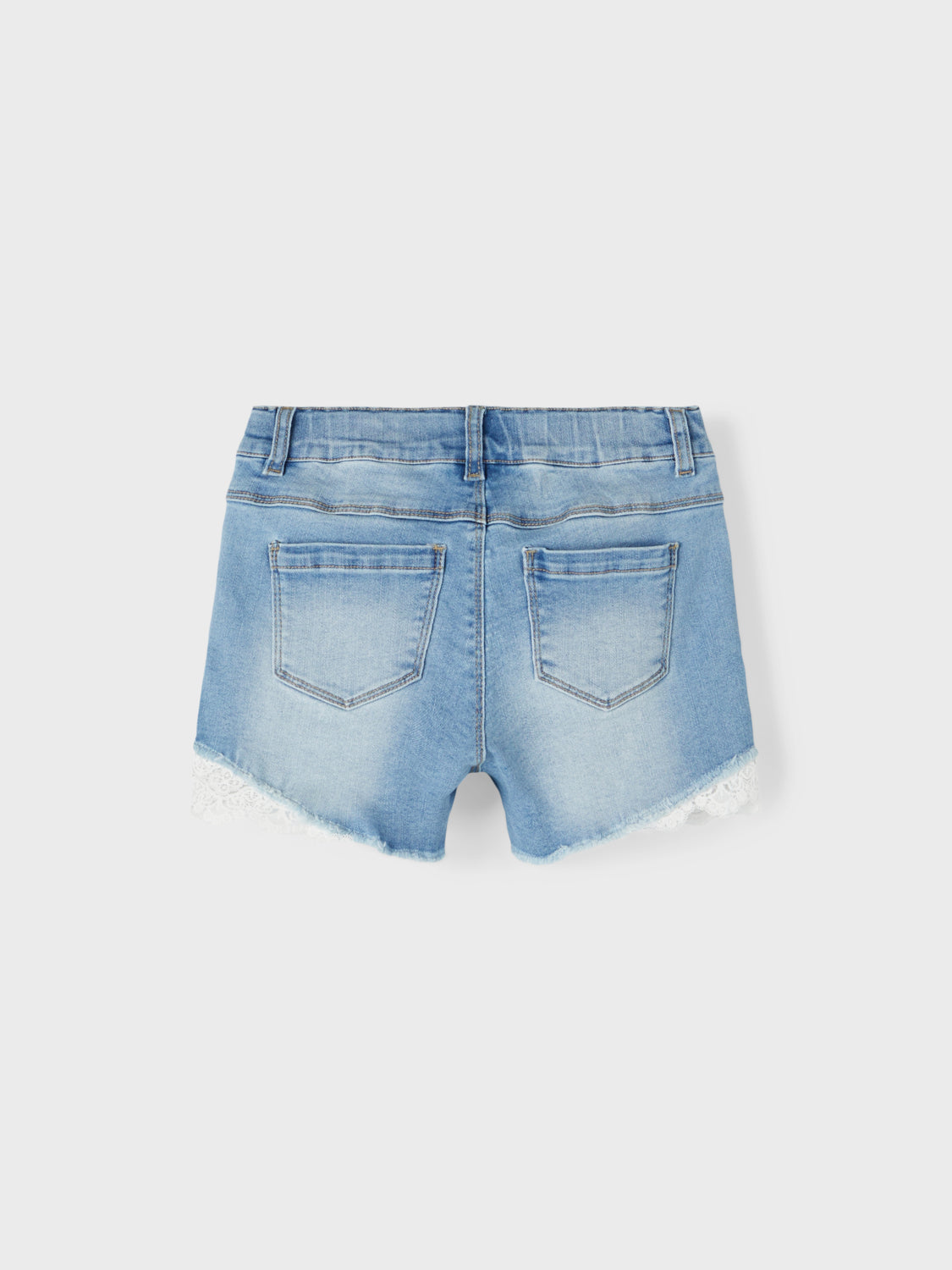 NKFSALLI Shorts - Medium Blue Denim