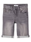 NKMTHEO Shorts - Dark Grey Denim