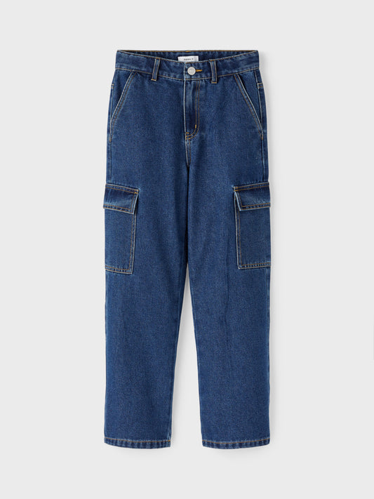 NKFROSE Jeans - Dark Blue Denim